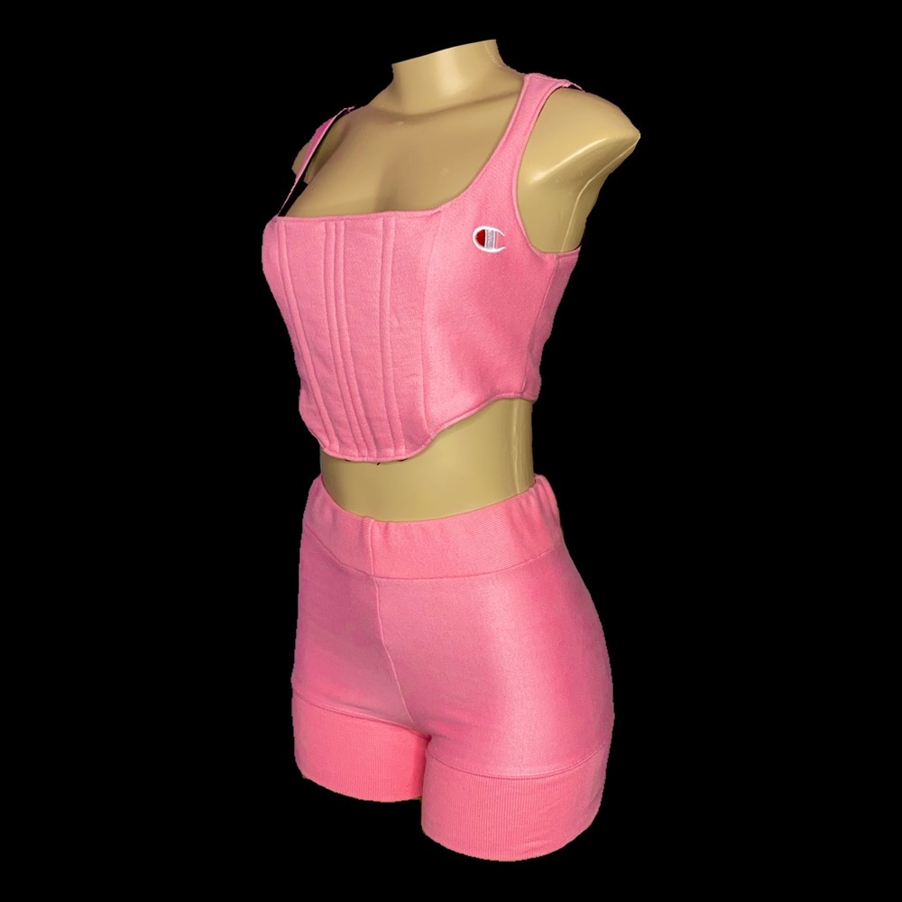 Champion Guava Pink 4pc Outfit Set - Picture 4 of 4